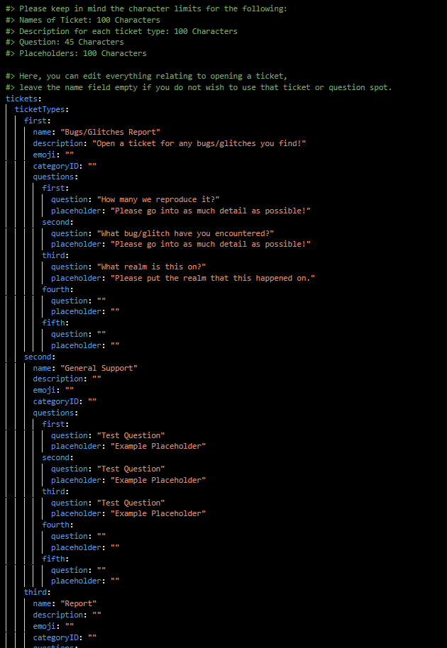 General Ticket Bot